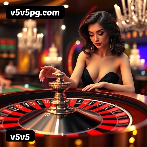 Streaming 4K no cassino ao vivo da v5v5